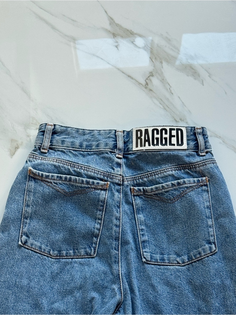 The Ragged Priest High-Rise Vintage Blue Jeans